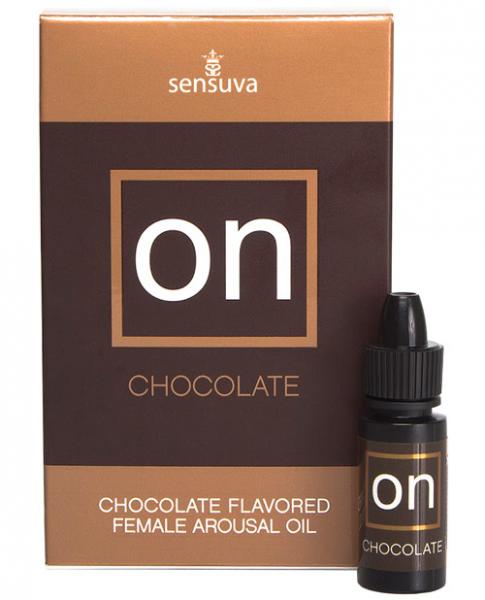 On Chocolate Flavored Arousal Oil 5ml Bottle - Click Image to Close