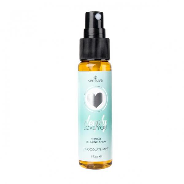 Deeply Love You Throat Spray Chocolate Mint 1oz - Click Image to Close