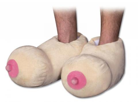 Boob Slippers - Click Image to Close