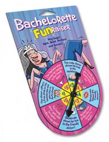 Bachelorette Fun Raiser Spinner