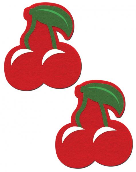 Cherry Red Cherries Pasties - Click Image to Close