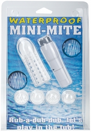 Mini Mite massager w/sleeve - Click Image to Close
