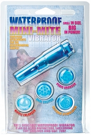 Waterproof Mini Mite Blue - Click Image to Close