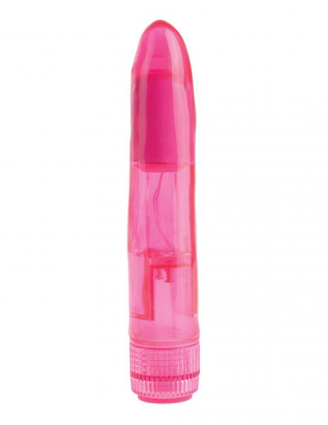 Juicy Jewels Candy Crystal Pink Vibrator - Click Image to Close