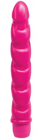Neon Twister Pink Vibrator - Click Image to Close
