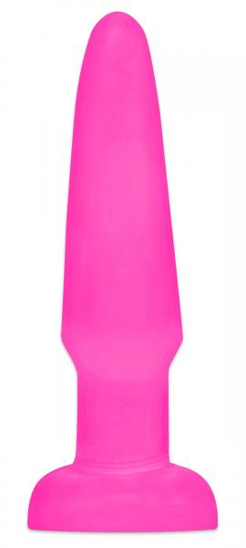 Neon Butt Plug Pink - Click Image to Close