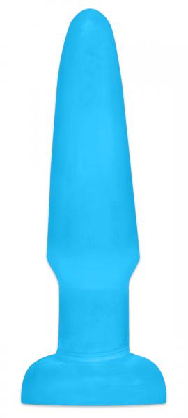Neon Butt Plug Blue - Click Image to Close