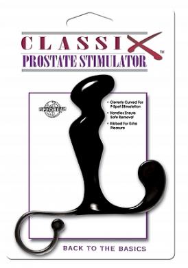 Classix Prostate Stimulator Black - Click Image to Close