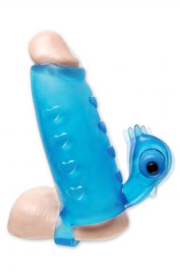 Deluxe Penis Enhancer Blue Vib. - Click Image to Close