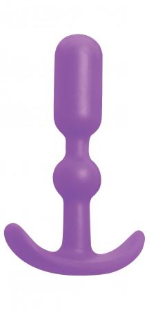Neon Anal Anchor Purple Butt Plug - Click Image to Close
