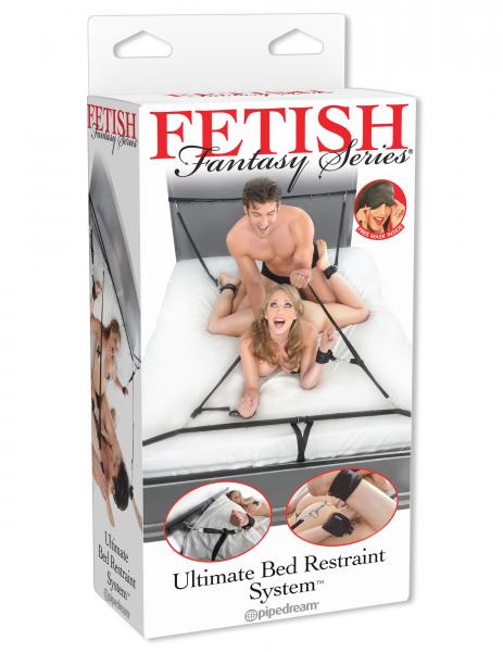 Fetish Fantasy Series Ultimate Bed Restraint System - Click Image to Close