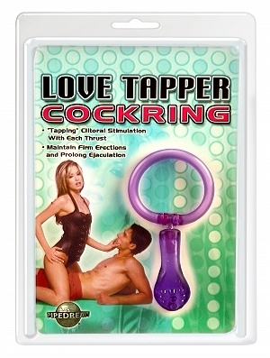 Love Tapper Cock Ring Purple