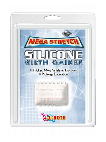 Silicone Girth Gainer Clear