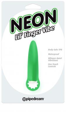 Neon Lil Finger Vibe Green