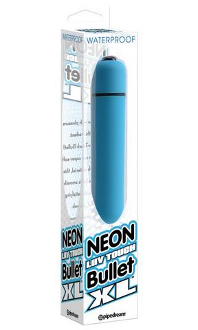 Neon Luv Touch Bullet Xl Blue - Click Image to Close