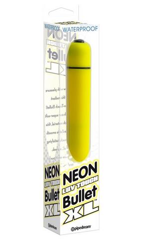 Neon Luv Touch Bullet Xl Yellow - Click Image to Close