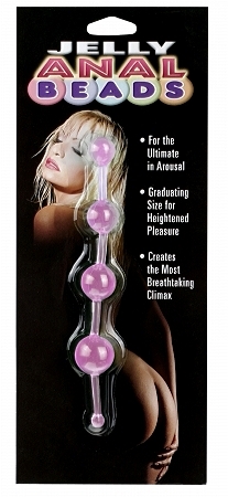 Thai Anal Beads - Pink - Click Image to Close