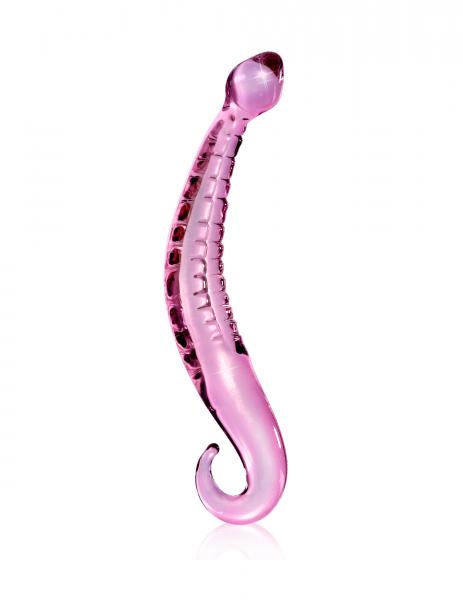Icicles #52 Glass Massagers Pink G-Spot Probe - Click Image to Close