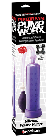 Pump Worx Silicone Pump Purple - Click Image to Close