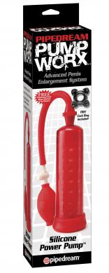 Pump Worx Silicone Pump Red - Click Image to Close