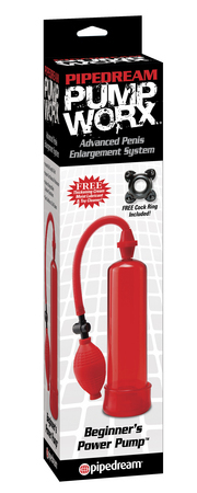 Pump Worx Beginners Pump Red - Click Image to Close