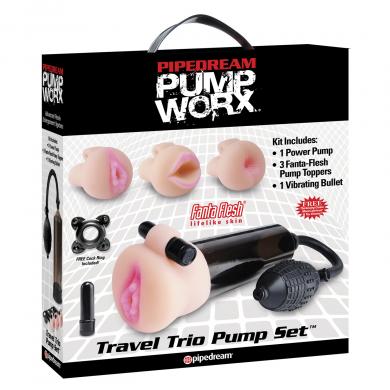 Pump Worx Travel Pump Trio Set - Click Image to Close