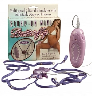 Strap-On Mini Butterfly - Click Image to Close