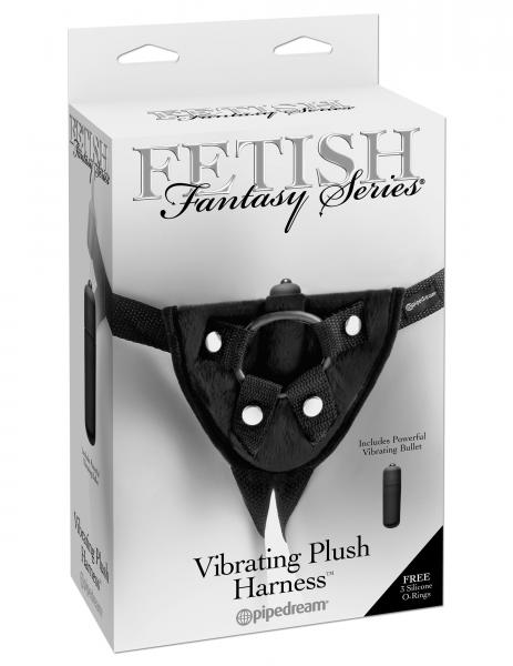 Fetish Fantasy Plush Harness Vibrating - Click Image to Close