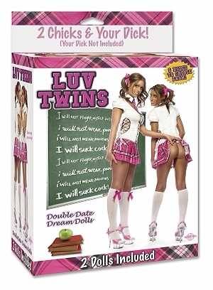 Luv Twins Double Date Blow Up Doll