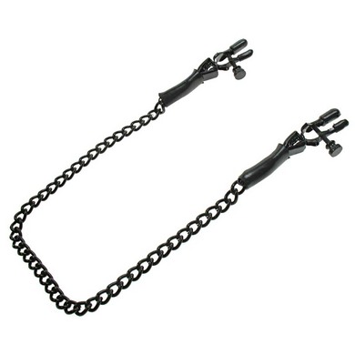 Fetish Fantasy Series Nipple Chain Clamps - Click Image to Close