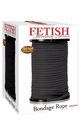 Ff Bondage Rope Black 200 Feet