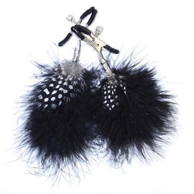 Fetish Fantasy Series Feather Nipple Clamps - Click Image to Close