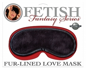 Fetish Fantasy Series Fur Lined Love Mask - Click Image to Close