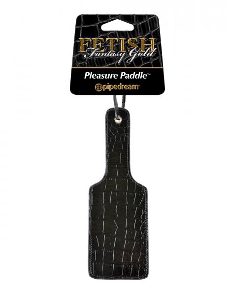 Fetish Fantasy Gold Pleasure Paddle - Click Image to Close