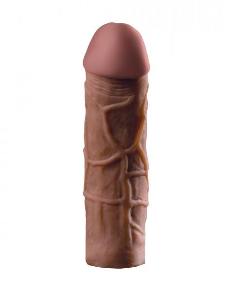 Mega 2 Inches Penis Extension Brown - Click Image to Close