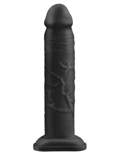10 Inches Silicone Hollow Extension Black - Click Image to Close