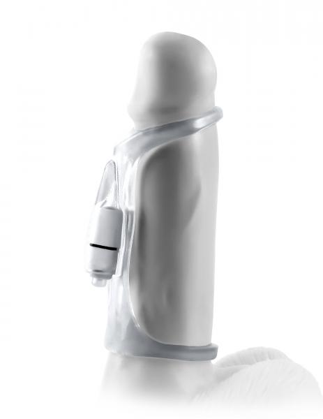 Vibrating Cock Sling Clear - Click Image to Close