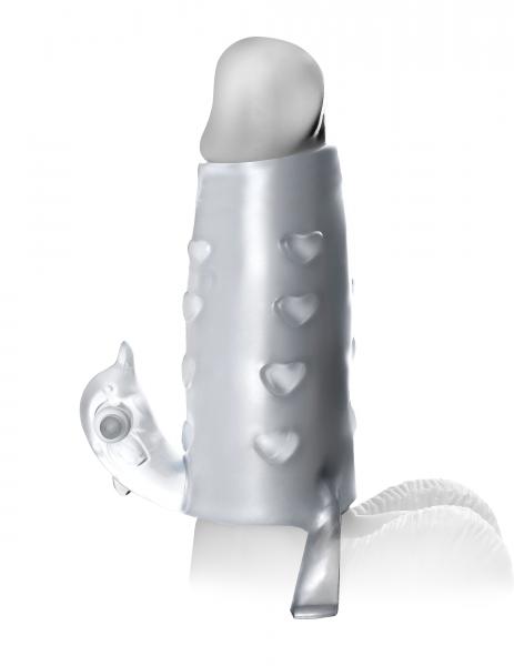Deluxe Vibrating Penis Enhancer Clear