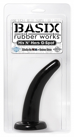 Basix His and Hers G-Spot Black - Click Image to Close
