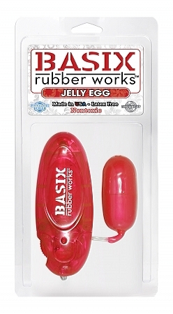 Basix Jelly Egg Red - Click Image to Close