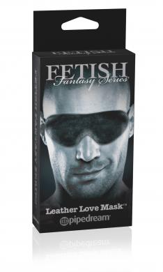 Fetish Fantasy Series Limited Edition Leather Love Mask - Click Image to Close