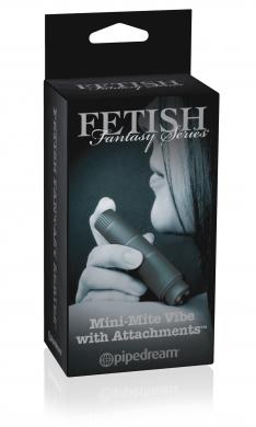 Fetish Fantasy Series Limited Edition Mini Mite Vibe with Attachments