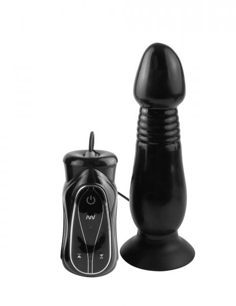 Anal Fantasy Collection Vibrating Thruster - Black - Click Image to Close