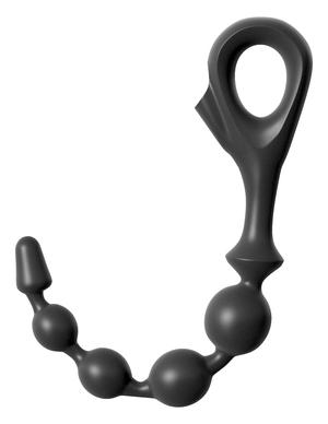 Anal Fantasy EZ Grip Beads Black - Click Image to Close