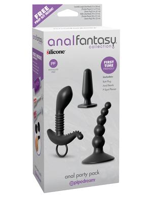 Anal Fantasy Anal Party Pack Black - Click Image to Close
