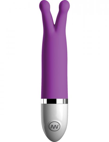Crush Luv Bug Purple Vibrator - Click Image to Close