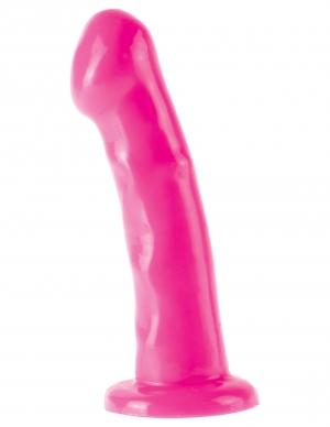 Dillio 6 inches Please Her Pink Dildo - Click Image to Close