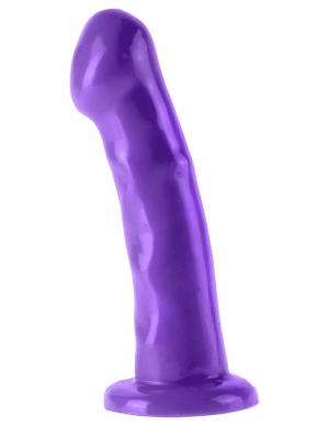 Dillio Purple 6 inches Please Her Dildo - Click Image to Close