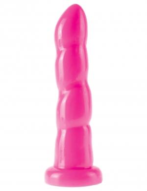 Dillio 6 inches Twister Pink Dildo - Click Image to Close