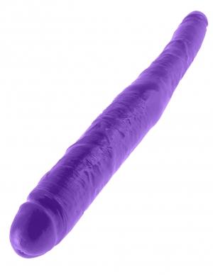 Dillio Purple 16 inches Double Dong - Click Image to Close